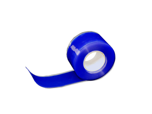 【即納可】TOYOKING シリコン自己融着テープ 幅25ｍｍ×厚さ0.5ｍｍ×長さ3ｍ(3メートル) 青色 アウトドア 汎用品