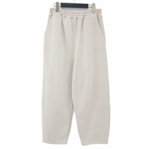  beautiful goods FLORENT Florent pants Easy trousers bottoms 23 spring summer beige 36(S) wide stretch punch material wool casual 