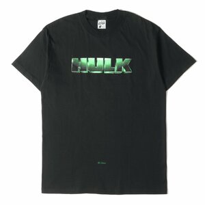 新品 HECTIC ヘクティク Tシャツ サイズ:M HULK ハルク クルーネック 半袖 Tシャツ デッドストック 00s ブラック 黒 トップス カットソー