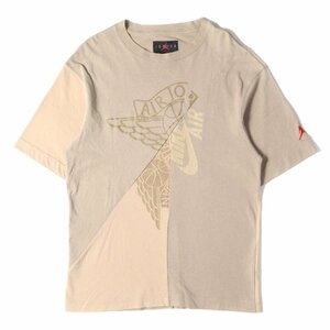 NIKE ナイキ Tシャツ サイズ:M 21SS TRAVIS SCOTT Cactus Jack JORDAN クレイジーパターン Tシャツ AS M J TS SS TOP カーキ デザート