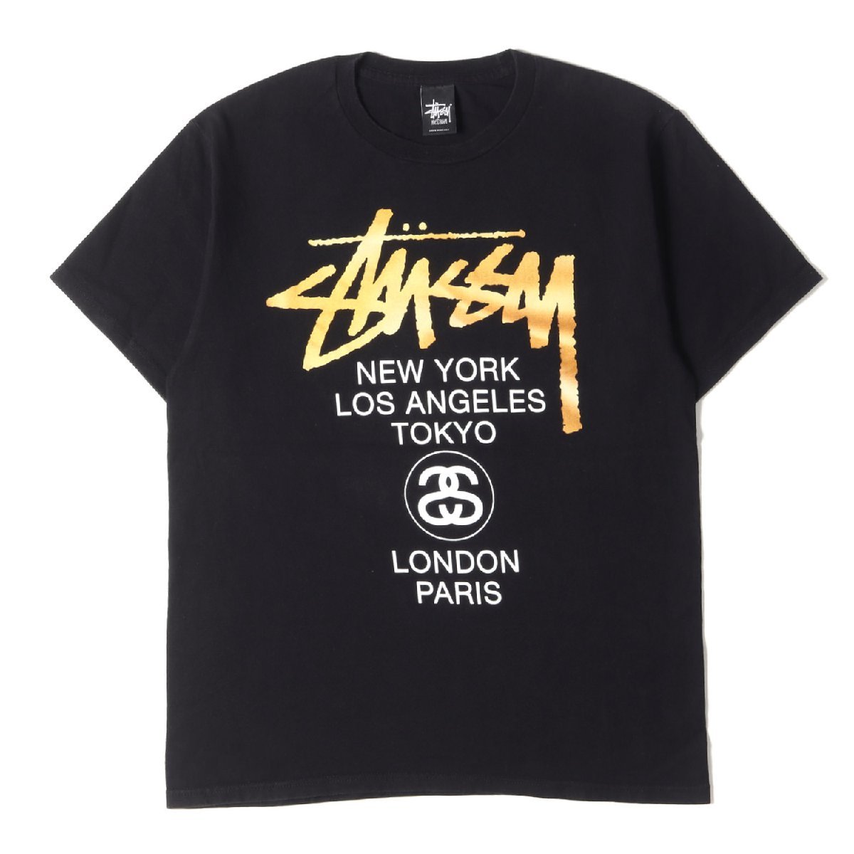 2023年最新】Yahoo!オークション -stussyワールドツアーtシャツの中古