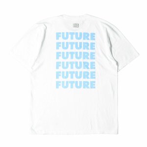 新品 TANGTANG タンタン Tシャツ サイズ:M FUTURE ロゴ クルーネック 半袖 Tシャツ AINT T ホワイト 白 トップス カットソー コットン