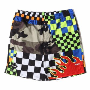 F.C.Real Bristol エフシーレアルブリストル パンツ サイズ:XL マルチパターン ゲームショーツ MULTI PATTERN SHORTS 19SS ショートパンツ