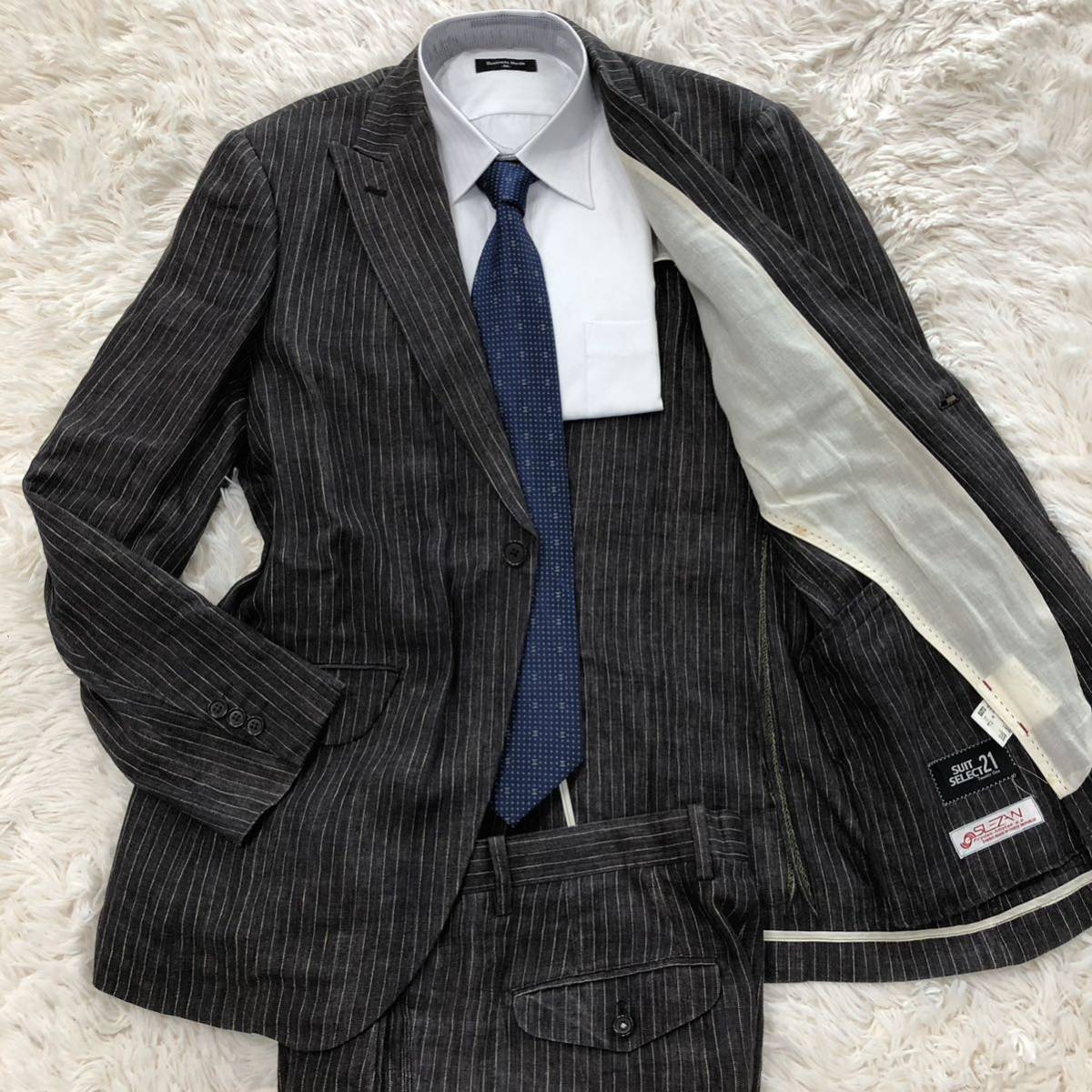 2023年最新】ヤフオク! -麻 スーツ メンズの中古品・新品・未使用品一覧