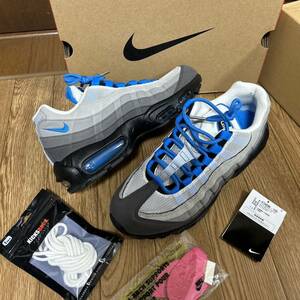 ナイキ　エアマックス95 クリスタルブルー　ブルーグラデ　AIRMAX 95 26.5 美品　アトモス