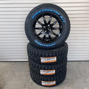 G.SPEED【G05】新品TOYO OPENCOUNTRY R/T 215/65R16Cトヨタ ライズ ダイハツ ロッキー　ゴツゴツタイヤ　ホワイトレター　4本セット