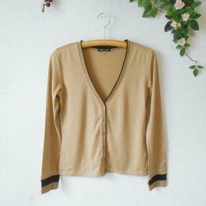  Comme Ca Du Mode COMME CA DU MODE cardigan lady's autumn winter spring thin wool made in Japan 