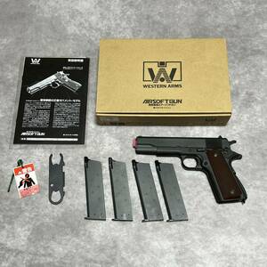 【限定品】WA SCW3 コルトM1911A1　パールハーバー ブラストパーカーVer. /即決時スペアマガジン3本付き！