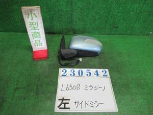 ミラジーノ DBA-L650S 左 サイド ミラー ジーノX B52 ライトブルーマイカメタリック イチコ 8302 23542