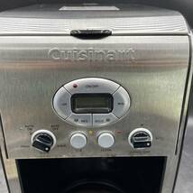 コストコホームセール コーヒーメーカー CUISINART 本体のみ プログラム 【CBC-5200PCJ】_画像9