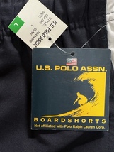 US.POLO ASSN. ボードショーツ 紺 Lサイズ USA直輸入品 新品未使用品 送料無料 USPA ユーエスポロアッスン 海水パンツ 半パンツ 海パン_画像3