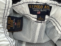 US.POLO ASSN. ボードショーツ 紺 Lサイズ USA直輸入品 新品未使用品 送料無料 USPA ユーエスポロアッスン 海水パンツ 半パンツ 海パン_画像4