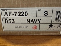 AF-7220 asics S 24.5 25.0 アシックス商事 ネイビー 紺 Sサイズ メンズ サマーサンダル 新品未使用品 送料無料 サンダル 紳士 靴 シューズ_画像8