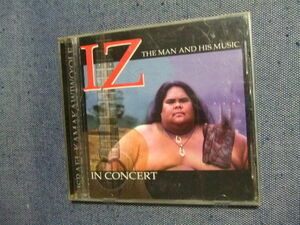 CD★『IZ IN CONCERT / The Man and His Music』★ハワイアン関連　 輸入盤/DOING THE MOONWALK/★8枚同梱送料100円　　い