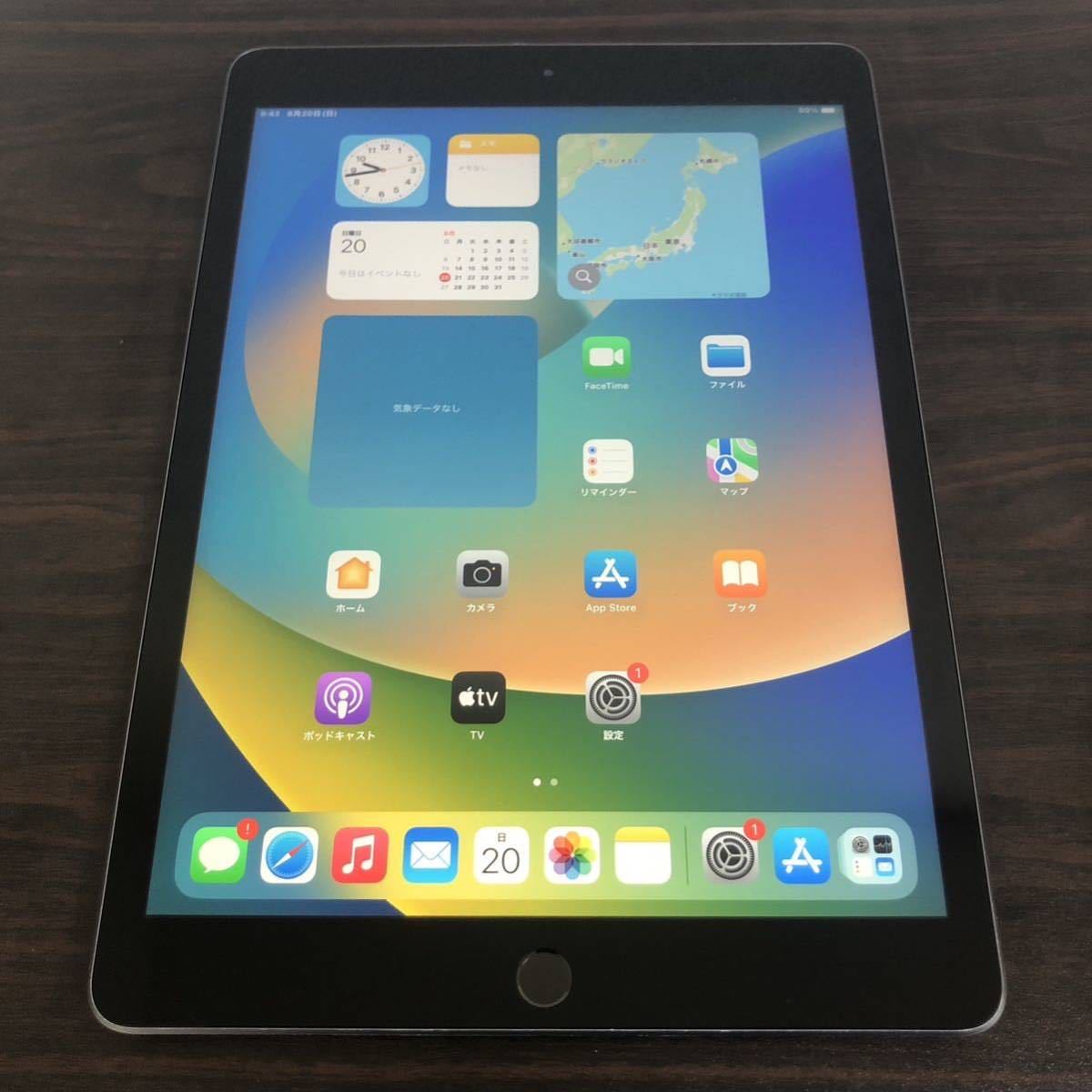 IPad 第5世代GB wifi 超美品動作良好  JChere雅虎拍卖代购