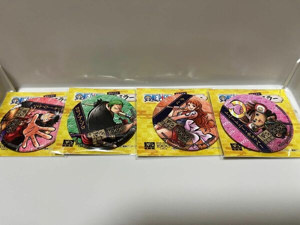 ONE PIECE オリジナル缶ミラー クリアファイル