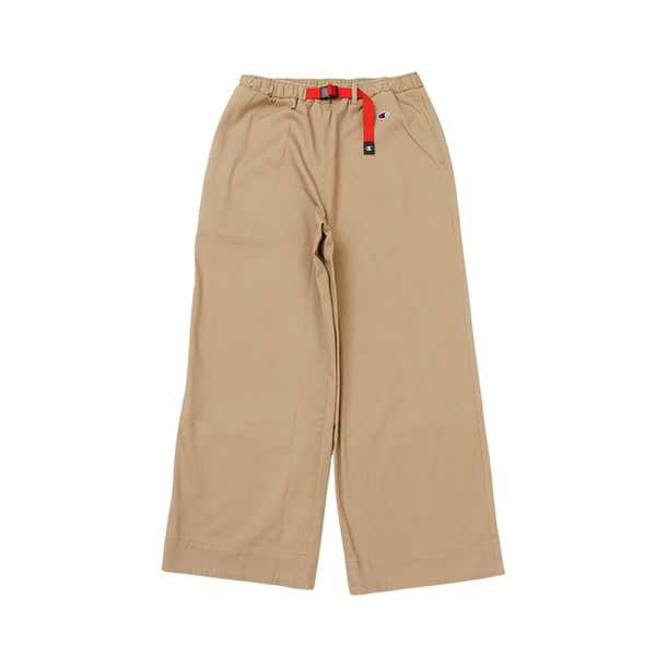 チャンピオン Champion ワイドパンツ ストリート 通勤 レジャー レディース CW-Y203 782 WOMEN WIDE PANTS SAND BEIGE M