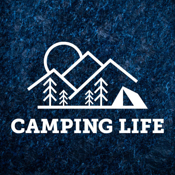 送料無料◆CAMPING LIFE キャンピングライフ カッティングステッカー◆ホワイト｜20×12cm｜ 超防水 UVカット 屋外使用可【C050】