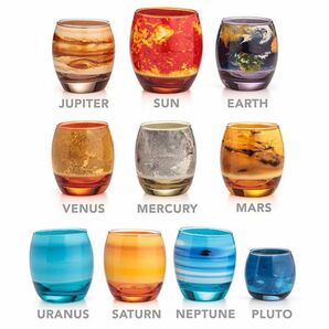 太陽系グラス　プラネットグラス 惑星 GLASS グラスセット