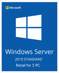 Windows Server 2019 Standard 16Core 5PC用◆プロダクトキー◆リテール版◆認証保証