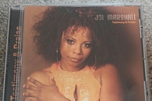 【一世風靡したグループのあの人！】joi marshall 激レア アルバム R&B testimony&praise 入手困難 女性　CD 