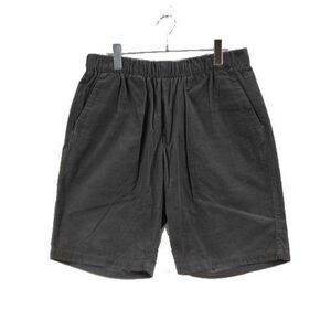 FUTURE PRIMITIVE フュ―チャープリミティブ 16SS FP WAVE EASY SHORT PANTS - CORDUROY コーデュロイ イージー ショートパンツ M グレー