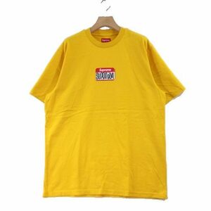Supreme シュプリーム 21AW Gonz Nametag S/S Tee Ｔシャツ L イエロー