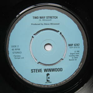 [即決][アルバム未収録][UKオリジナル盤]■Steve Winwood There's A River / Two Way Stretch■Arc Of A Diver■Talking Back To The Nightの画像8