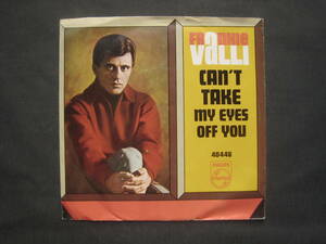 [即決][7インチ][米プロモ盤]■Frankie Valli Can't Take My Eyes Off You■The Trouble With Me■フランキー・ヴァリ■君の瞳に恋してる