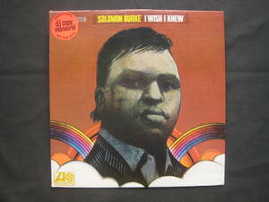 [即決][白ラベル][モノラル][米プロモ盤]■Solomon Burke - I Wish I Knew■ソロモン・バーク■Tom Dowd■[US PROMO][MONO]