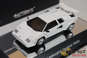 USED S=1/43 60台限定 AUTOart オートアート 54533 LAMBORGHINI ランボルギーニ COUNTACH カウンタック5000S WHITE 白 現状渡し