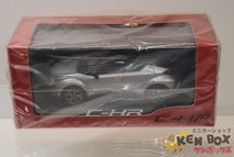 未開封品S=1/30 SAMPLEサンプル色見本 TOYOTAトヨタ C-HR(ブラック×メタルストリームメタリック) 店頭展示用 現状渡し_画像1