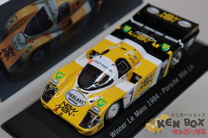 S=1/43 ポルシェミュージアム特注品 SPARKスパーク Winner Le Mans 1984 Porscheポルシェ 956 LH BPDUNLOPJOESTRACING 現状渡し