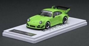 S=1/43 TARMAC WORKS ターマック T43-013-LG Ferrari フェラーリ RWB 930 ライムグリーン/黒ホイール 新品未開封 現状渡し