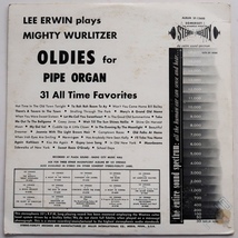 LP LEE ERWIN PLAYS THE MIGHTY WURLITZER OLDIES FOR PIPE ORGAN SF-12600 米盤_画像2