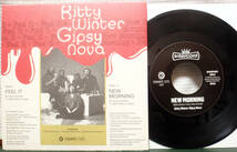 試聴 UK 7inch. KITTY WINTER - GIPSY NOVA / FEEL IT / NEW MORNING □jazz ブレイク プログレ rock フリーソウル サバービア_画像2