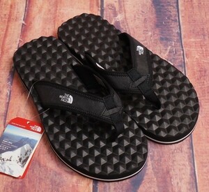 新品正規 ノースフェイス 海外限定 FLIP FLOP サンダル 25cmブラック(BLK) 直営店購入