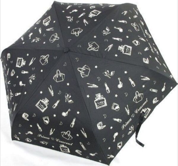 晴雨兼用※折りたたみ傘 UVカット率/遮光率99% ブラック レディース 未使用/未開封 送料無料