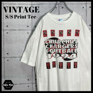 【レアデザイン】90s VINTAGE 両面プリント 半袖Tシャツ USA製