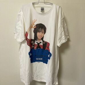 Tシャツ 小栗有以 YUI OGURI AKB48 アイドル Lサイズ フォト 美品 中古品