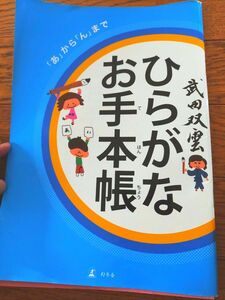 武田双雲　ひらがなお手本帳　水筆用紙　３枚