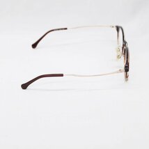 URBAN RESEARCH アーバンリサーチ 眼鏡 メガネフレーム URF8033-4 レッド ブラウン/ピンク ゴールド ケース付き 未使用品☆_画像5