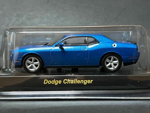 京商1/64 USAスポーツカーミニカーコレクション2 DODGE CHALLENGER SRT8 ダッジ チャレンジャー ブルー