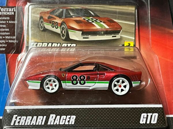 ホットウィール Hot Wheels フェラーリ レーサー GTO レッド #88