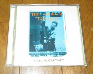 輸入盤CD SINGLE：BEATLES/PAUL MCCARTNEY/WORLD TONIGHT + 2/CDRS 6472 #1/MADE IN UK/2CD用トレイ