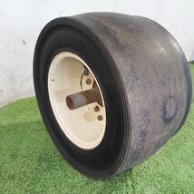 B5s231642 麦踏みローラー ■ゴムタイヤ ■ オーツ 14×8.0-8 テーラー用 鎮圧 麦ふみ 牽引 管理機 アタッチメント_画像4