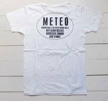 新品 METEO Tシャツ XS 白 SEXY STONES HAPPYNESS CLUB セクシー ストーンズ 浅井健一 KENICHI ASAI & THE INTERCHANGE KILLS ブランキー_画像2