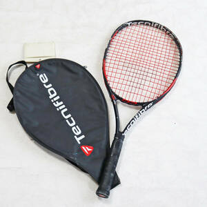 ｗ1041　中古品　公式テニスラケット　Tecnifibre　ソフトケース付き　キッズ　子供　小学生　傷あり　