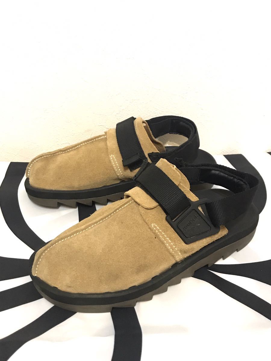 US9(27cm) 本物 REEBOKスエードレザーサンダルBEARNIK 通販企業 メンズ