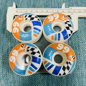 レア品　FOOTWORK SKATEBOARDS　50mm 101A WHEEL　スケートボード　ハードウィール